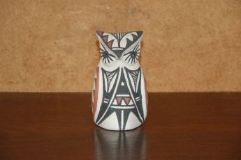 Signed Pueblo Owl Pottery, owl16