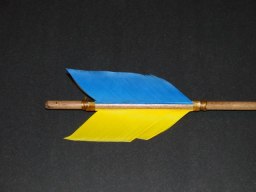 Blue and Gold Arrows