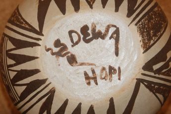 Signed Hopi Pottery, Hopipot26