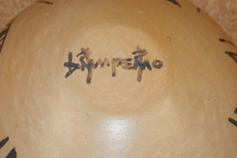 Signed Hopi Pottery, Hopipot37