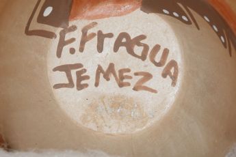 Signed Jemez Pueblo Pottery, Jemezpot9