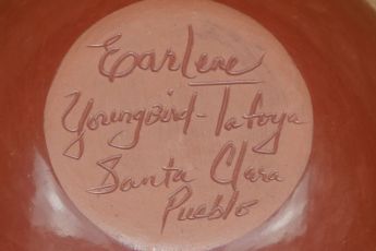 Signed Santa Clara Pueblo Pottery, SantaClarapot24