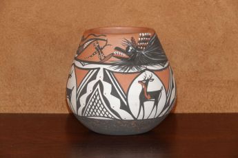 Signed Zuni Pueblo Pottery, Zunipot3
