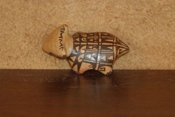 Signed Pueblo animal Pottery, animal12