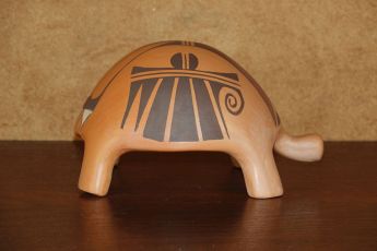 Signed Pueblo animal Pottery, animal22