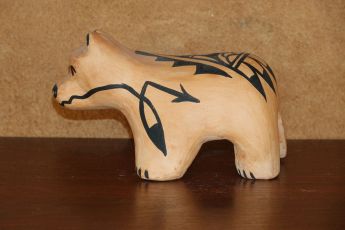 Signed Pueblo animal Pottery, animal8