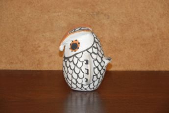 Signed Pueblo Owl Pottery, owl11