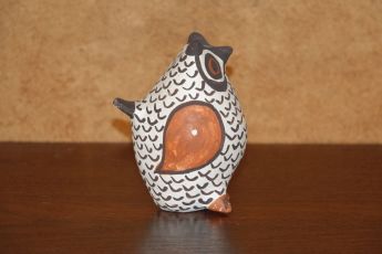 Signed Pueblo Owl Pottery, owl12