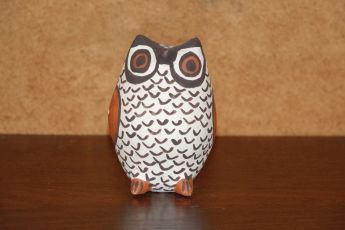 Signed Pueblo Owl Pottery, owl12