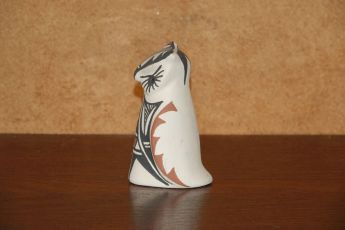 Signed Pueblo Owl Pottery, owl16
