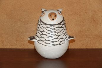 Signed Pueblo Owl Pottery, owl1