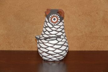 Signed Pueblo Owl Pottery, owl3