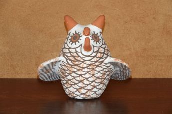 Signed Pueblo Owl Pottery, owl5
