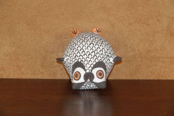 Signed Pueblo Owl Pottery, owl6
