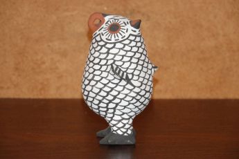 Signed Pueblo Owl Pottery, owl9